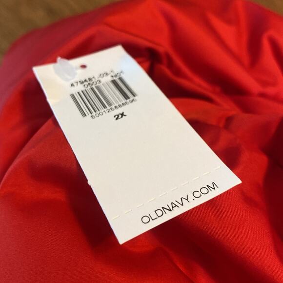 Old Navy Red Quilted Puffer Vest - Picture 11 of 13